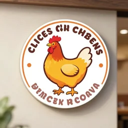 logo for a chicken restaurant