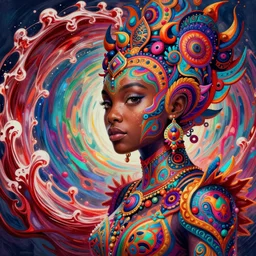 hyper detailed ultra sharp, trending on artstation, vibrant aesthetic, bloodwave, colorful, psychedelic, uma thurman, ornate, intricate, digital painting, concept art, smooth, sharp focus, illustration, art by artgerm and greg rutkowski and h. r. giger, 8 k