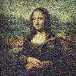 Mona lisa black