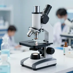 4 k realistic microscope art micology