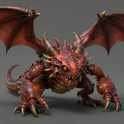 the headcrab from Half-Life 2 controlling a medieval dragon, fantasy art, digital art, matte painting