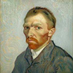 self - portrait by van goah