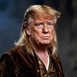 donald trump as gollum in lord of the rings ( 2 0 0 3 )