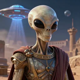 alien invasion Ancient Greece, UFOs, Pixar animation, portrait, intricate, 8k highly professionally detailed, HDR, CGsociety
