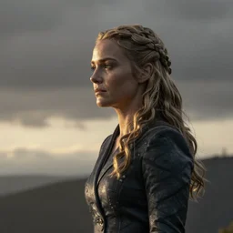 mary mcdonnell as catlyn stark from game of thrones golden hour cinematic