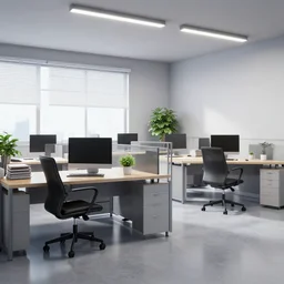office backrooms render, blender,