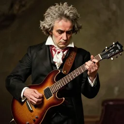 Beethoven playing rock music