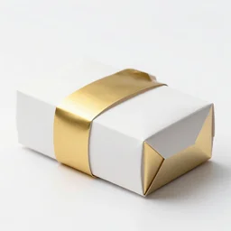 white and gold chocolate paperboard packaging, ultrarealistic, smooth, sharp focus, great light,
