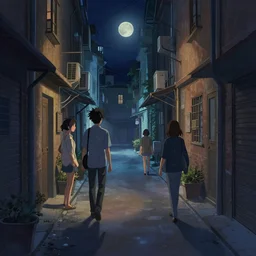 night street alley, behance hd by jesper ejsing, by rhads, makoto shinkai and lois van baarle, ilya kuvshinov, rossdraws global illumination