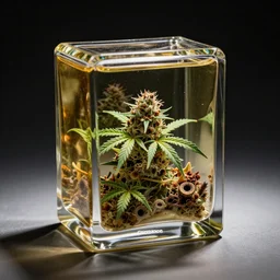 cannabis box of glass octane glass half full caustics