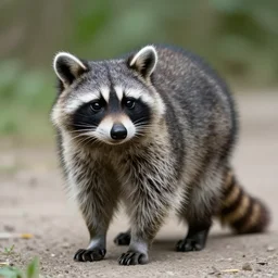 a cat racoon