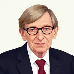 generative vector art of stephen hawking