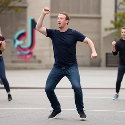 Mark Zuckerberg tiktok dance