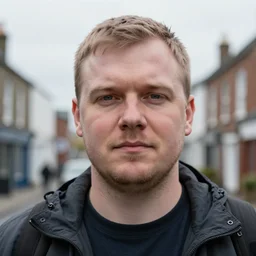 a photo portrait of a Northern Irish person, 8k, high quality, high detail, flickr