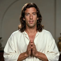 a still of adam sandler as jesus christ in jesus christ superstar (1973)