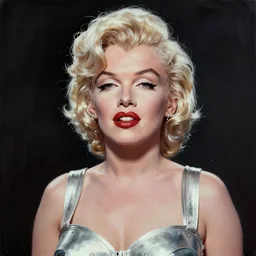 a beautiful artwork of marilyn monroe as a paladin with long blonde hair, by Brad Rigney, featured on artstation