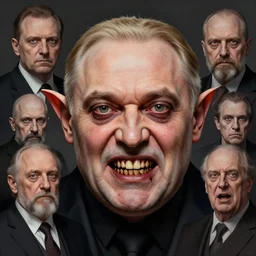 aleksandr lukashenko, is evil gremlin, rotten teeth, horror, macabre by donato giancola and greg rutkowski and wayne barlow and zdzisław beksinski, realistic face, digital art