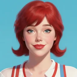 close up sci - fi wendy's poster, wendy's skin, elegant, highly detailed, centered, digital painting, smooth, sharp focus, illustration, artgerm, tomasz alen kopera, peter mohrbacher, donato giancola, joseph christian leyendecker, wlop, frank frazetta
