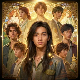highly detailed portrait of a young ho chi minh with long hairs, stephen bliss, unreal engine, fantasy art by greg rutkowski, loish, rhads, ferdinand knab, makoto shinkai and lois van baarle, ilya kuvshinov, rossdraws, tom bagshaw, alphonse mucha, global illumination, radiant light, detailed and intricate environment