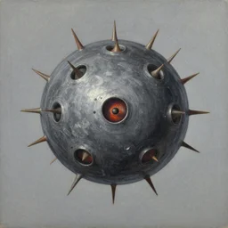 The Higgs Boson, a detailed painting by Wojciech Siudmak