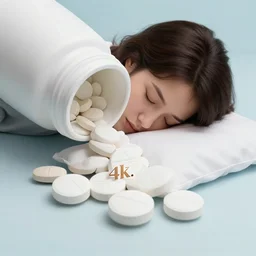 insomnia on pills, 4k.