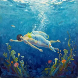 aquatic by human artists