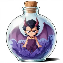 a little demon inside a magic bottle hq, manga by takehiko inoue