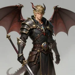 A realistic anime portrait of a dnd male dragonborn warrior, draconian, dragon, D&D, digital painting, by Stanley Artgerm Lau, Sakimichan, WLOP and Rossdraws, digtial painting, trending on ArtStation, SFW version