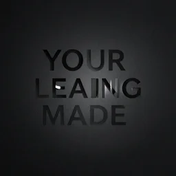abstract, text saying you are leaving dark mode