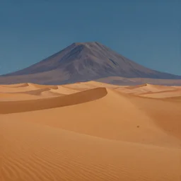 landscape painting! of an unknown desert!!!, in south america!!, mystic - h 6 3 0