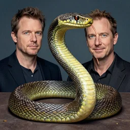 snake portrait, by tristan eaton stanley artgerm and tom bagshaw.