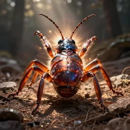 portrait of a weta in horizon : zero dawn