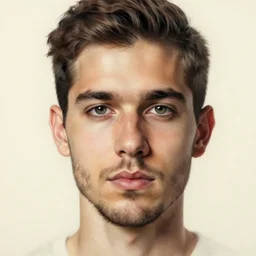 realistic portrait design of a face by jordu schell