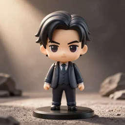 Gus Fring, An anime Nendoroid of Gus Fring, figurine, detailed product photo