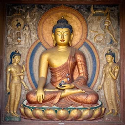 The Buddha's enlightenment, Hindu art