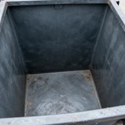 photo of the inside of a filthy dumpster