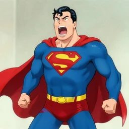 Superman >yelling<<<<