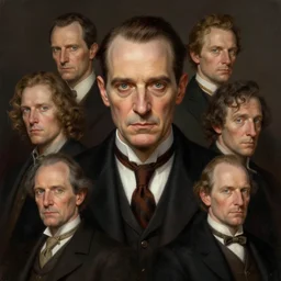 portrait shot of h. p. lovecraft, intricate, elegant, highly detailed, centered, digital painting, artstation, concept art, smooth, sharp focus, illustration, artgerm, tomasz alen kopera, peter mohrbacher, donato giancola, joseph christian leyendecker, wlop, boris vallejo