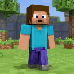 dan bongino as a minecraft character in minecraft