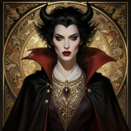 perfectly - centered - portrait - photograph of evil vampire, the perfect human female specimen, intricate, elegant, super highly detailed, professional digital painting, artstation, concept art, smooth, sharp focus, no blur, no dof, extreme illustration, unreal engine 5, 8 k, art by artgerm and greg rutkowski and alphonse mucha loish and wlop