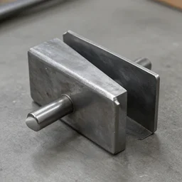 A hand made of steel
