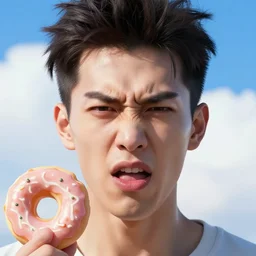 👏🤬🍩🌤🤐😱, professional photography, highly detailed, stunning lighting, artstation, realistic face and anatomy, by akira toriyama and ilya kuvshinov and takehiko inoue and kim jung gi and karl kopinski and thomas kinkade and greg rutkowski