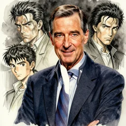 portrait, Mr Rogers, watercolor, dramatic lighting, cinematic, establishing shot, extremely high detail, foto realistic, cinematic lighting, pen and ink, intricate line drawings, by Yoshitaka Amano, Ruan Jia, Kentaro Miura, Artgerm, post processed, concept art, artstation, matte painting, style by eddie mendoza, raphael lacoste, alex ross
