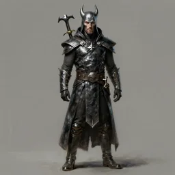 warlock karl urban, full shot, neutral background, highly detailed, digital painting, artstation, concept art, sharp focus, illustration, art by aleksi briclot, rutkowski