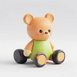 every kid's favorite toy from 1 9 5 3 3 d render low noise