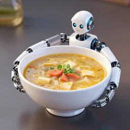 robotic bowl of soup — s 1 0 0