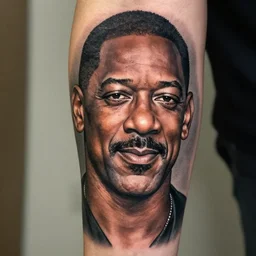 bill cosby tattoo, realistic