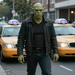 travis bickle from taxi driver as an orc
