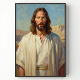 keanu reaves as jesus in an epic mormon painting