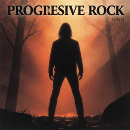 progressive rock album cover by shaun tan